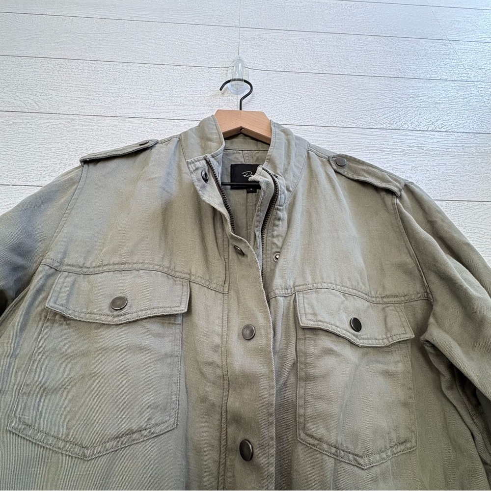 Rails Collins Military Utility Jacket Sage Green Small - Picture 10 of 16